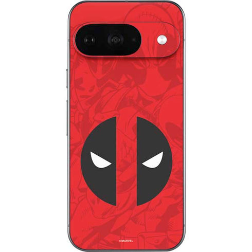 Marvel Deadpool Deadpool Emblem Google Pixel 9 Skin
